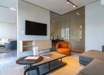 Fitted wardrobe installation
