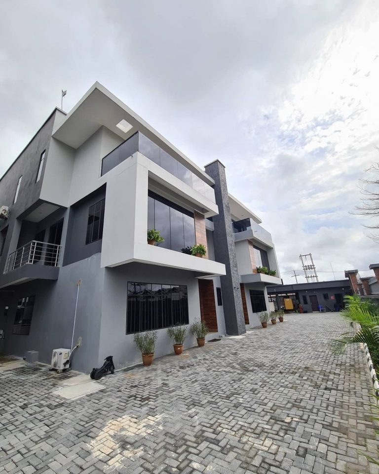 Modern interior finishing in Lagos home